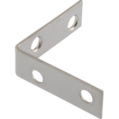 Hillman Corner Brace Stainless Steel (2" x 5/8") 2 Pack