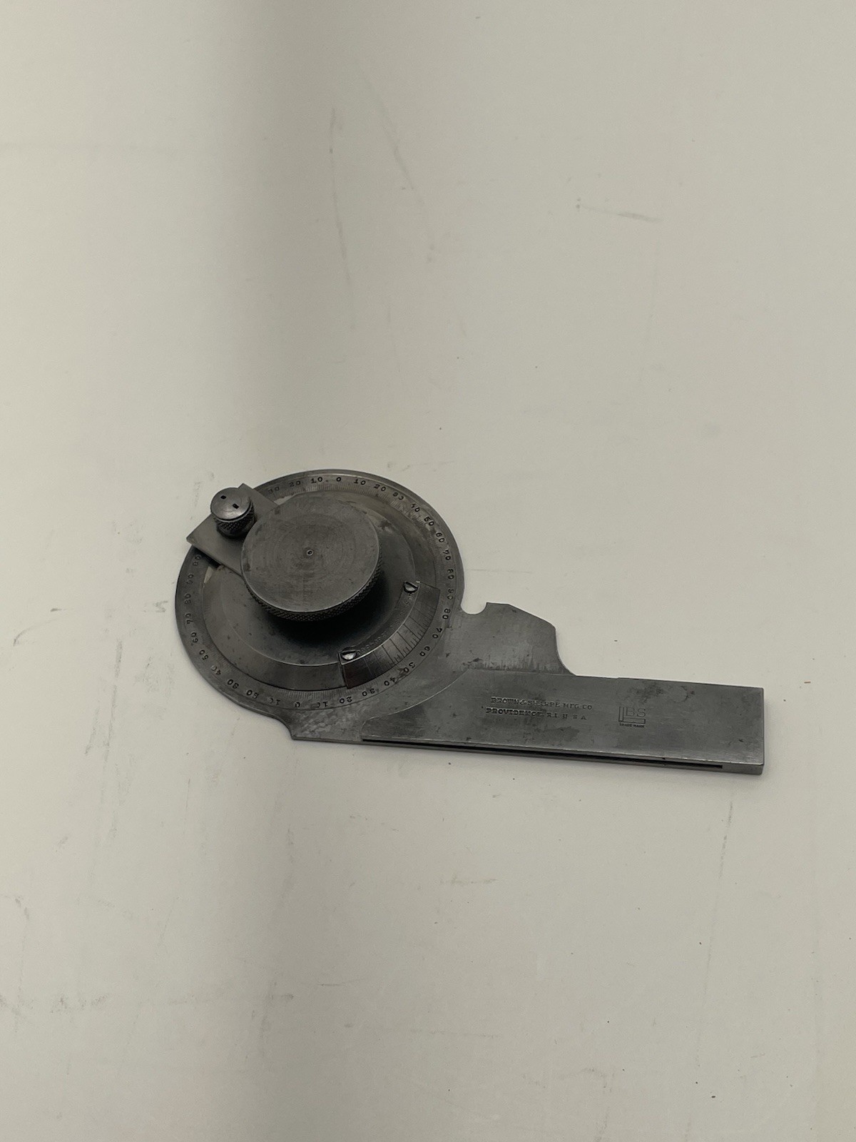 Vintage Brown & Sharpe MFG CO Bevel Protractor