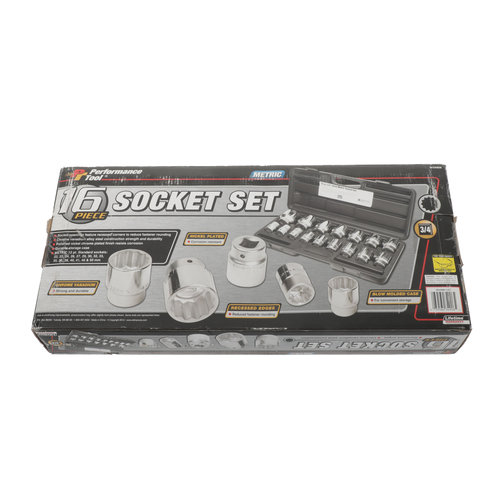 16 Piece Socket Set