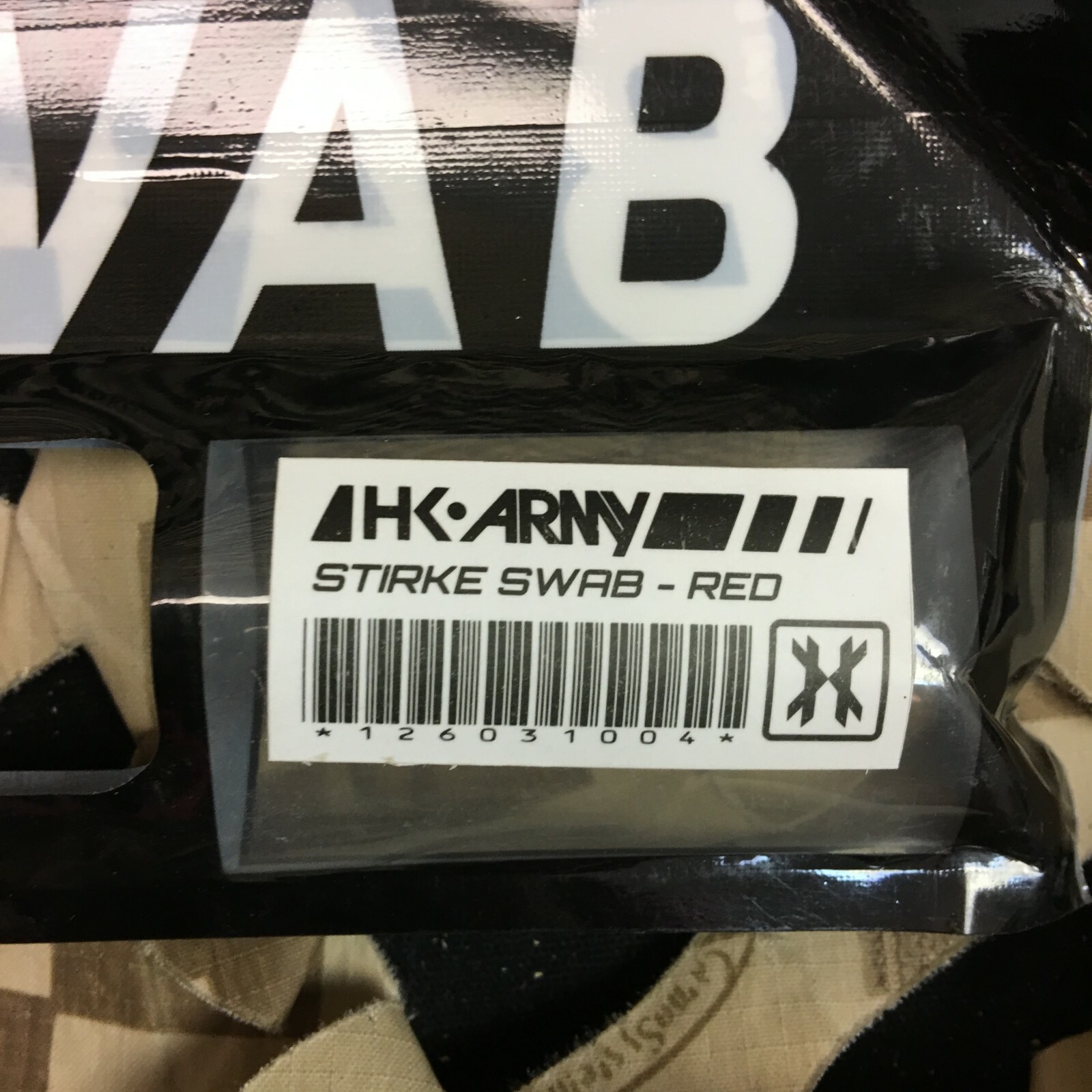 New HK Army Strike Barrel Swab Squeegee - Red
