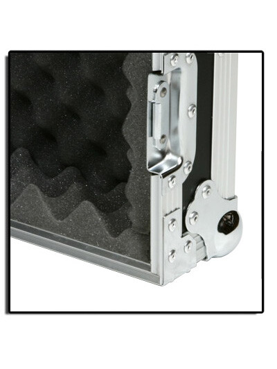 OSP 16-Space ATA Shock Mount Deep Amp Flight Rack Case w/ Table - SC16U-20SL