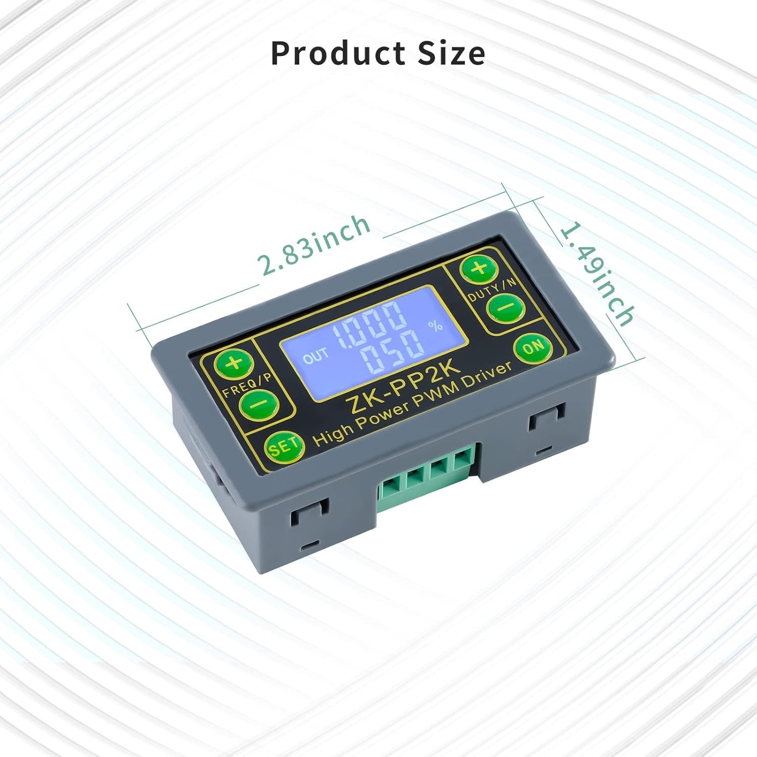 Adjustable PWM/Pulse Frequency Generator (1Hz-150KHz) for Motor Speed Control