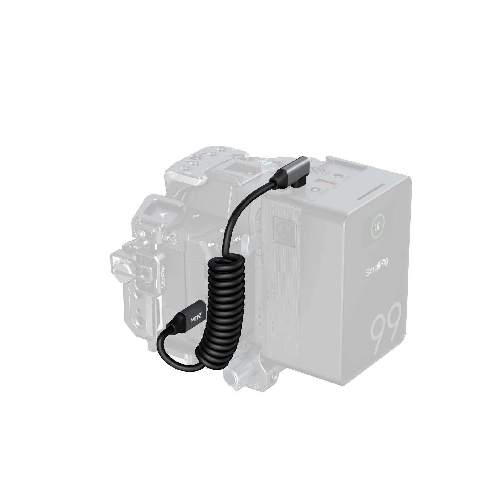 SmallRig Coiled Data Cable for USB-C Adapter 5730