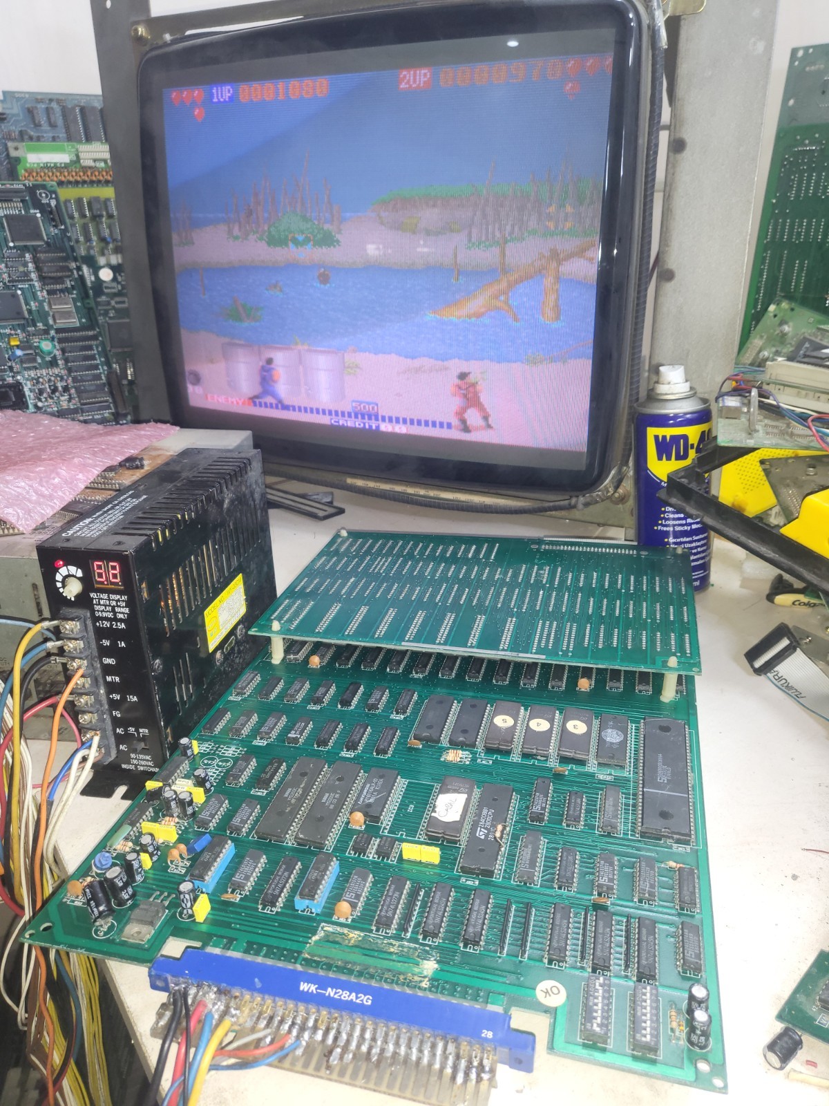 cabal PCB Jamma Video Arcade Game pcb