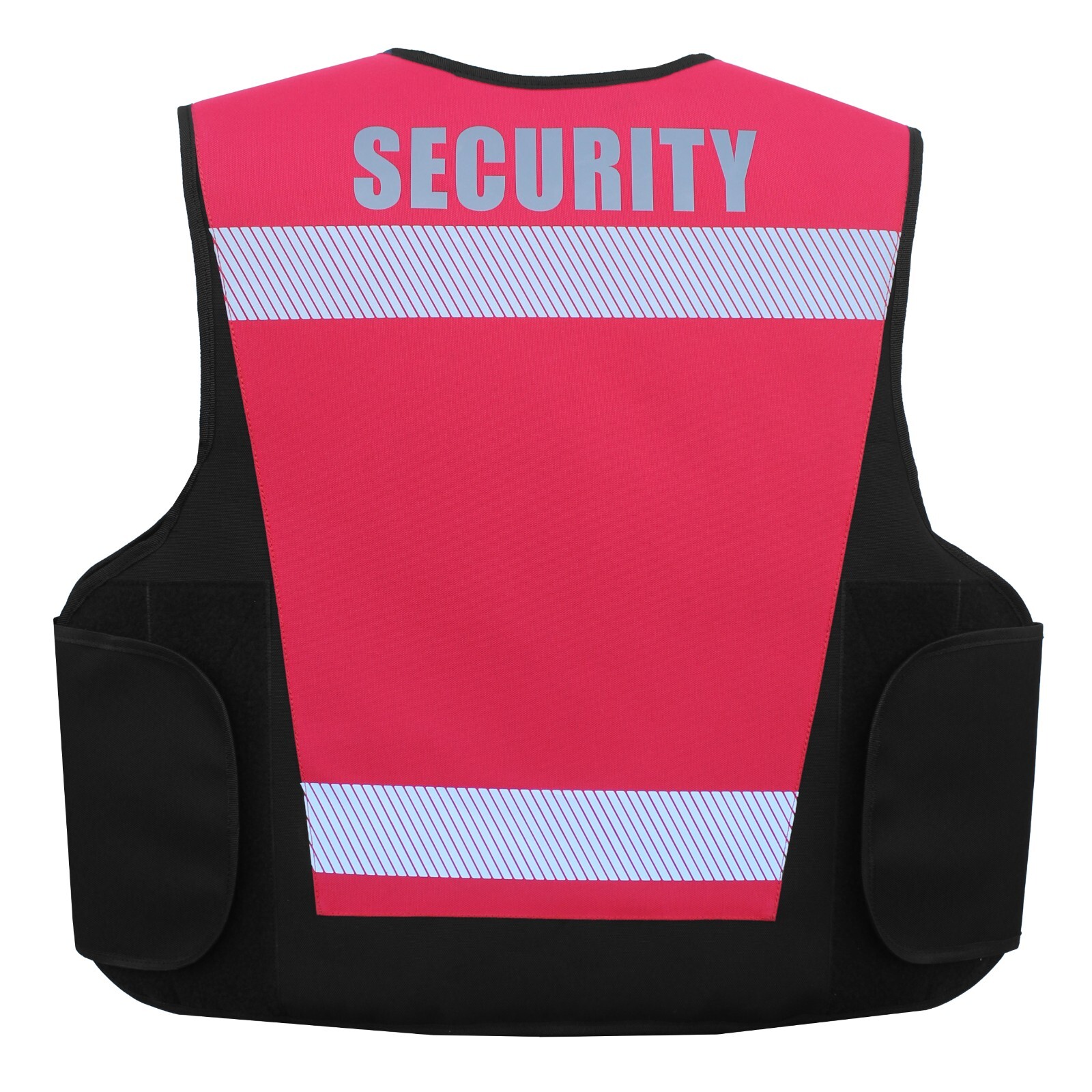 Tactical Security Breathable Adjustable High Visibility Laser Cut Patrol Vests