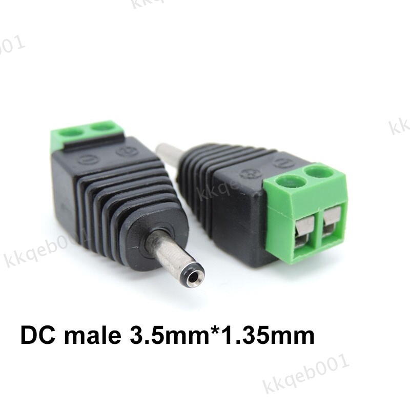1/5/10pcs DC male Connector 3.5*1.35MM 3.5mmx1.35mm Power Jack Adapter Plug