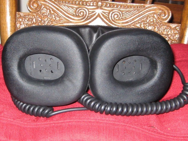 VINTAGE ~ MG~ HEADPHONES ~Tested and Work.
