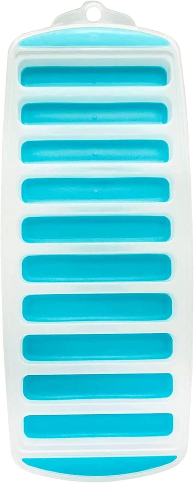 Meadow Lane Ice Stick/Cube Tray, Teal Blue, 1-Tray, Narrow and Long for Sports B