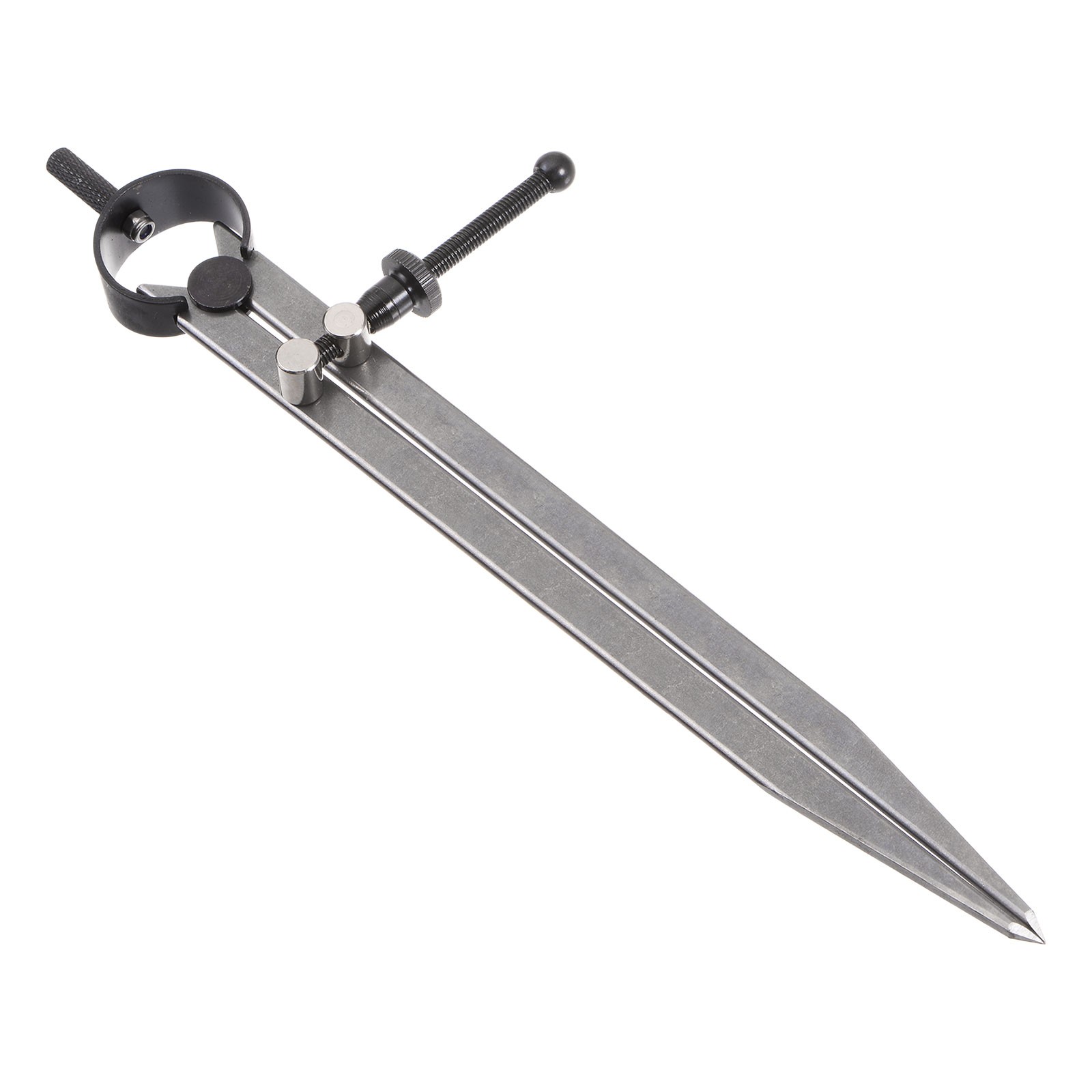 Spring Joint Caliper 10" 250mm Spring Divider Caliper with Solid Nut, Flat Leg