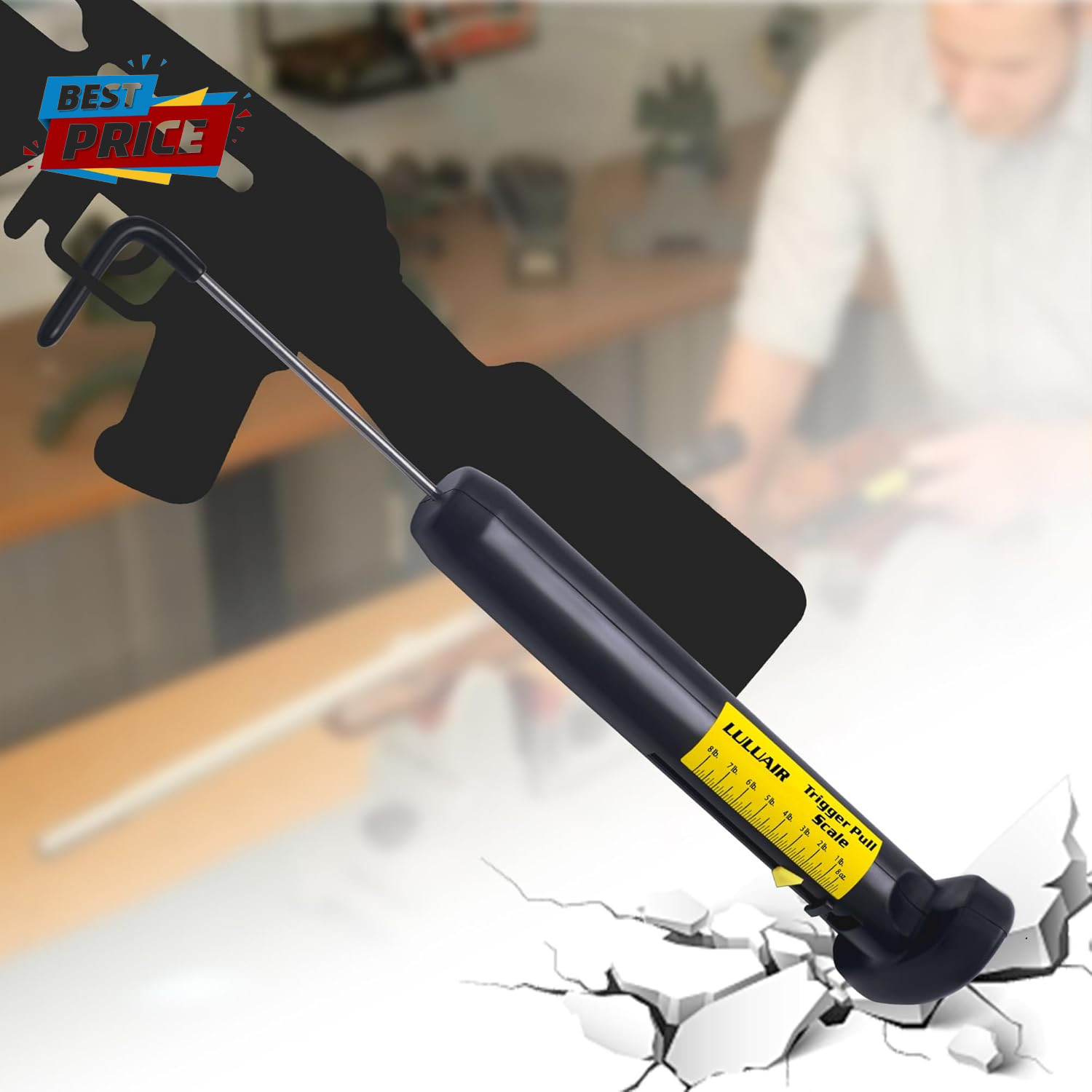 Manual Trigger Pull Scales, Mechanical Trigger Pull Gauge with Values Ranging fr