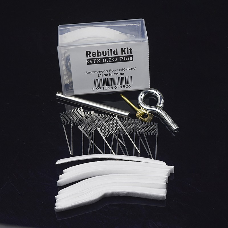 DIY Rebuild Kit GTX 0.2ohm Plus Mesh Coil Resistance Wire Replacement Accessory