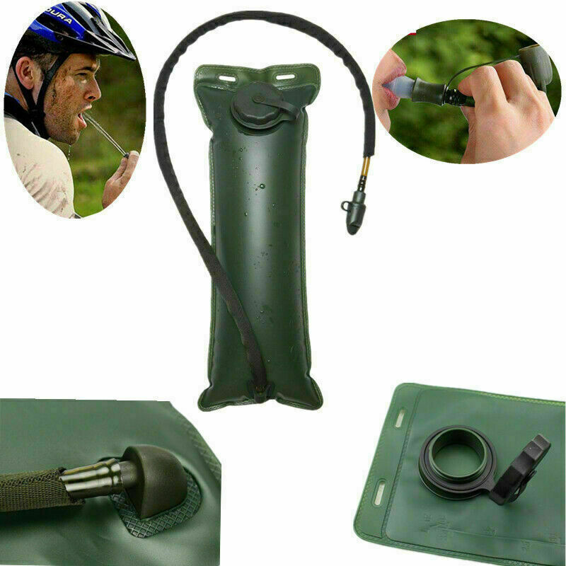 3L Water Bladder Hydration Backpack Hiking Camping Bag Tactical Molle Daypack