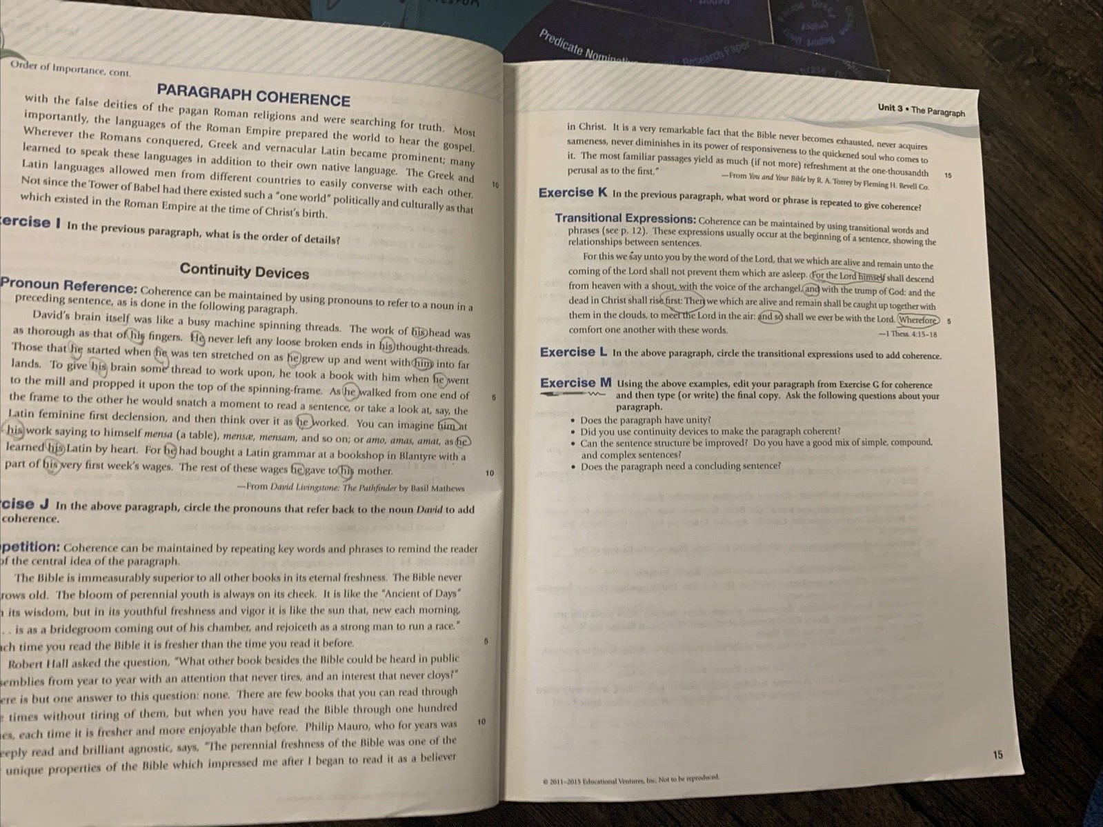 A Beka Grade 10 - Grammar & Composition IV Student Work-Text Fourth Edition