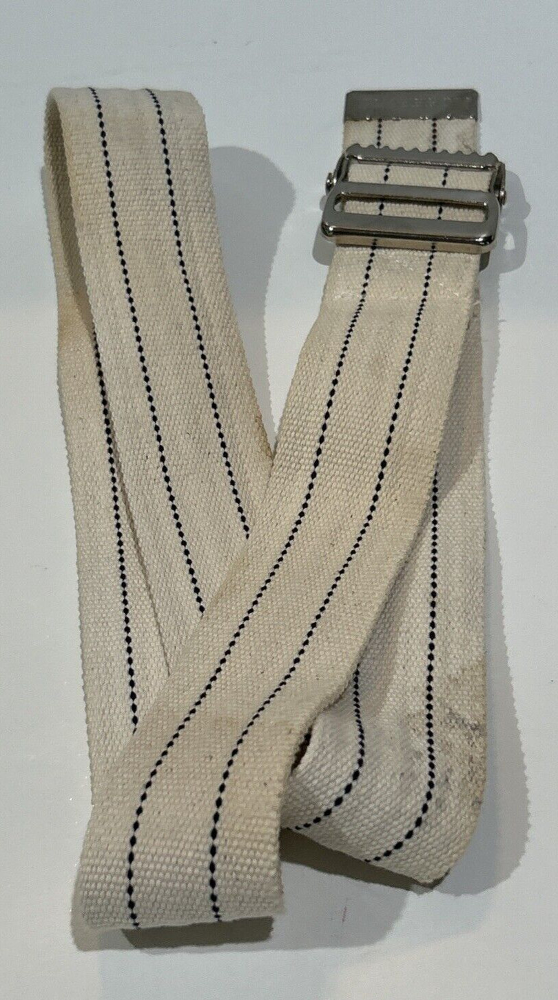 Safety Assist Belt Gait Transfer Patient Strong Woven Fabric 55" x 2" W 330 lbs
