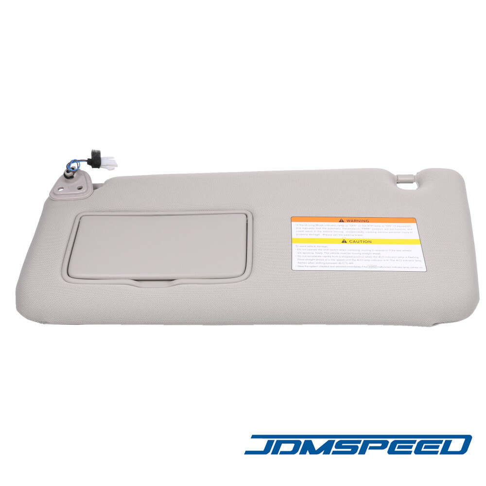 New Gray Left Driver Side Sun Visor 96401-1LA3D For 2011-2016 Infiniti QX56 QX80