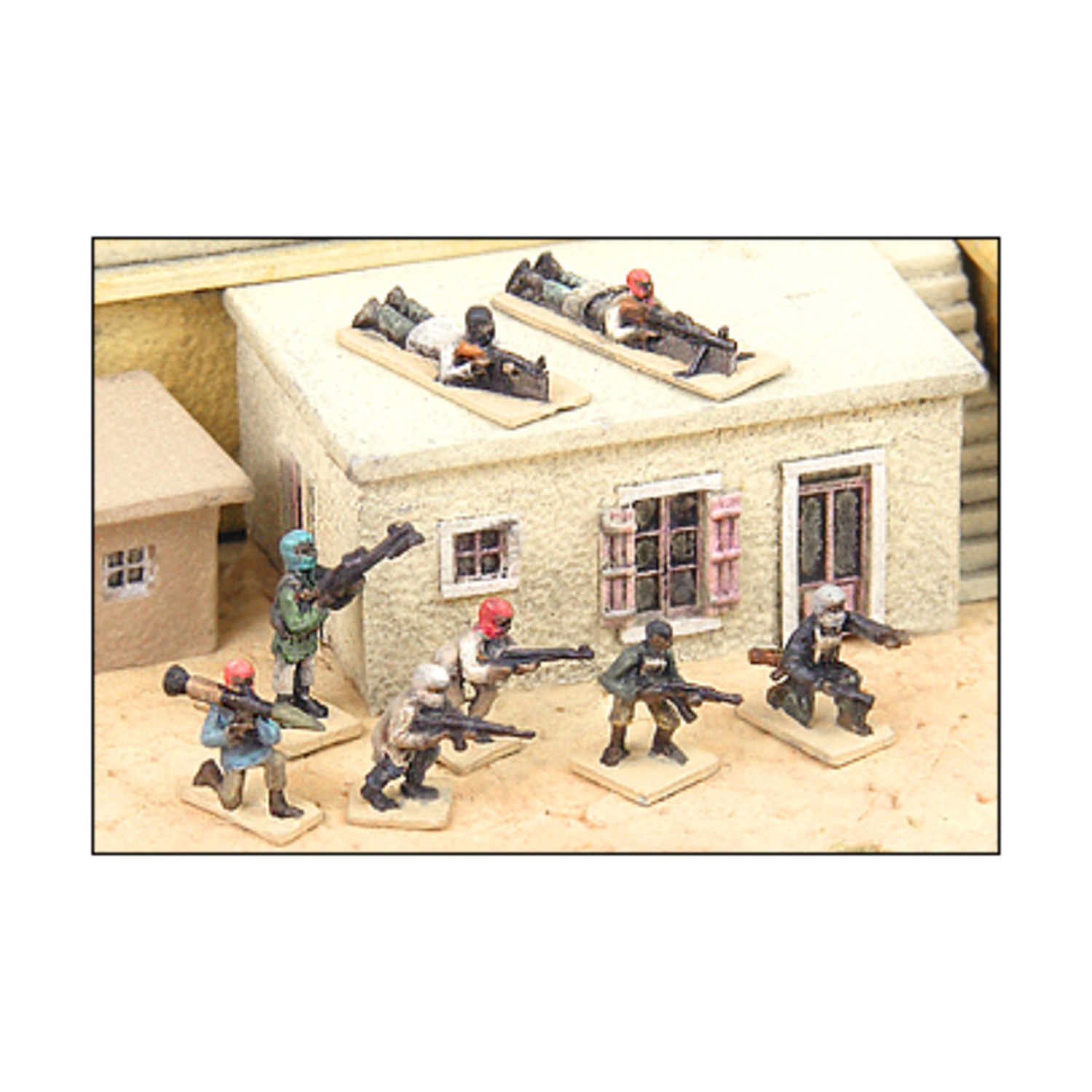 GHQ Modern Micro Third World 1/285 Sub-Saharan Irregular Infantry #1 Pack New