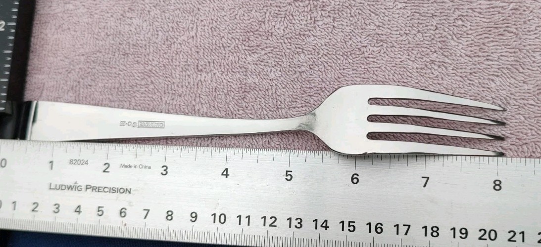 44pc Cambridge Gratitude Sand Stainless Flatware Complete service for 8+Serving