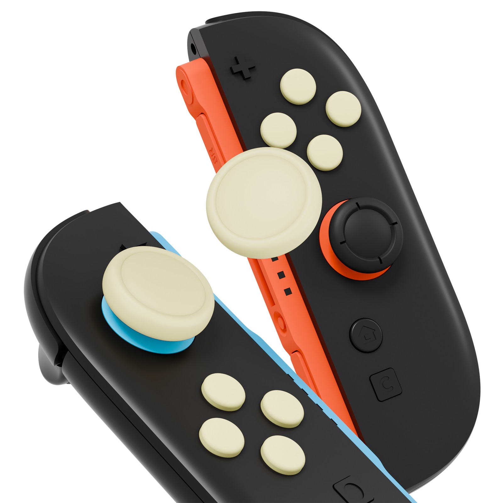PlayVital Button Caps + Thumb Grip Set for Nintendo Switch 2