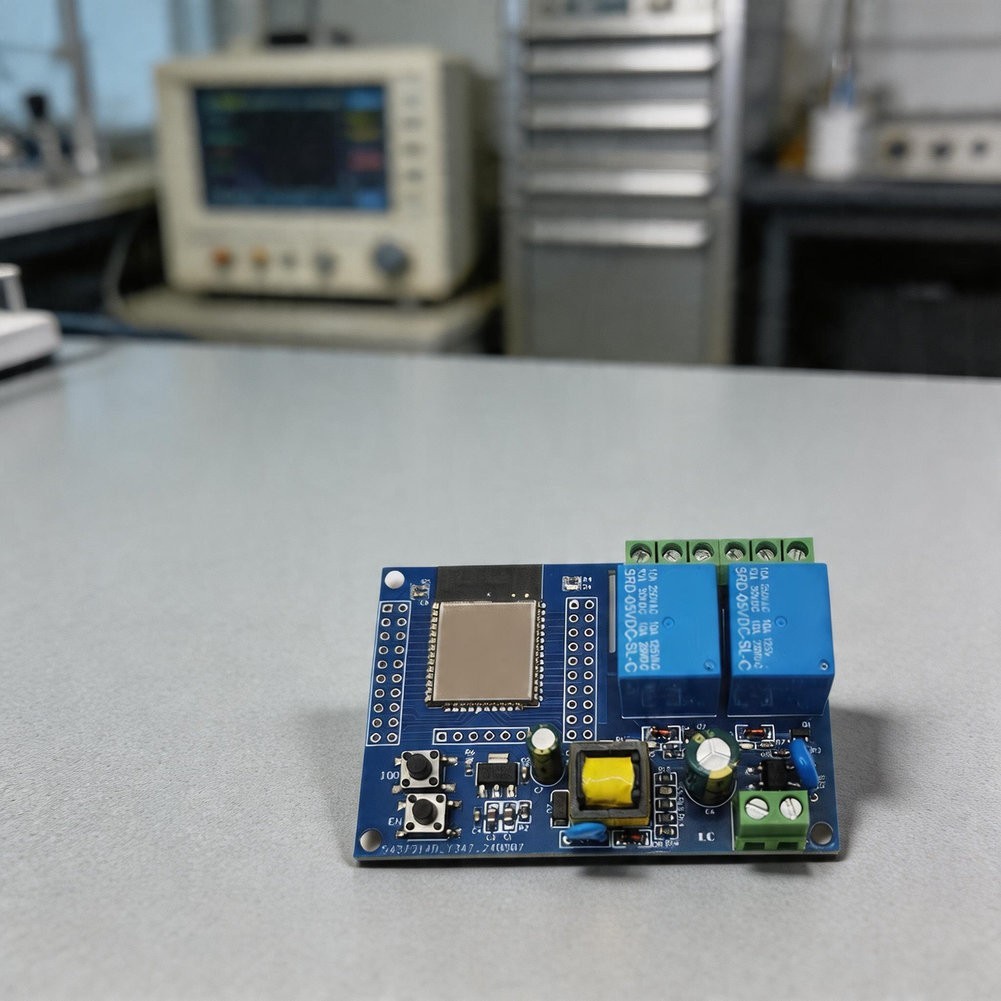 For ESP32 Relay Control Module with Wide Input Voltage 90-250V AC Support