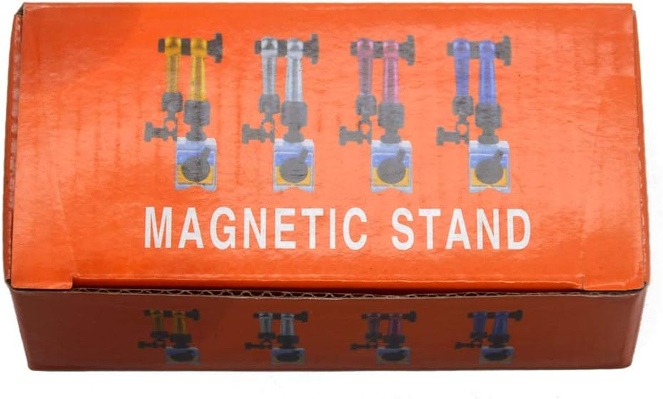 Red Adjustable Magnetic Base Holder for Digital Dial Indicator