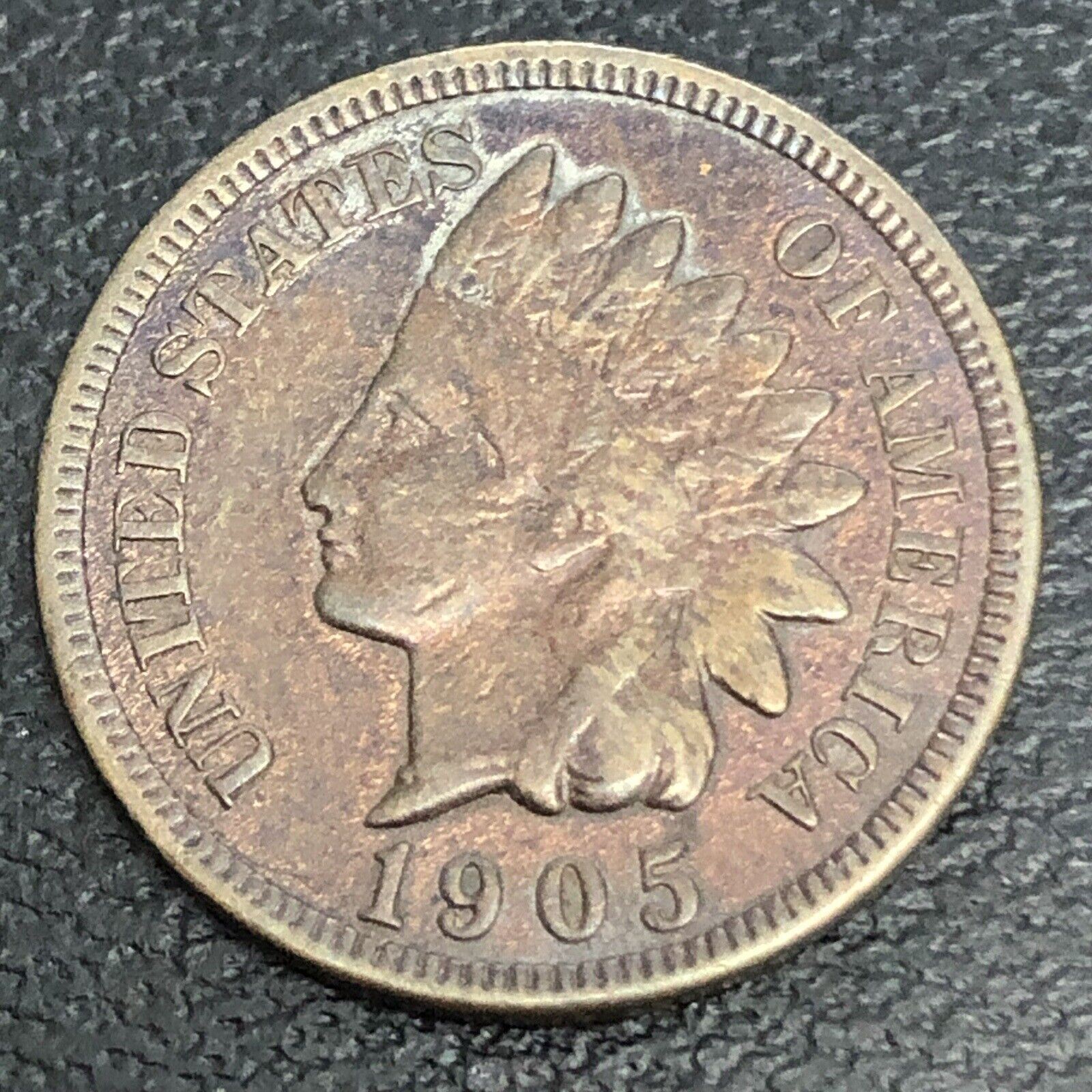 1905 Indian Head Cent 1c Better Grade #37577
