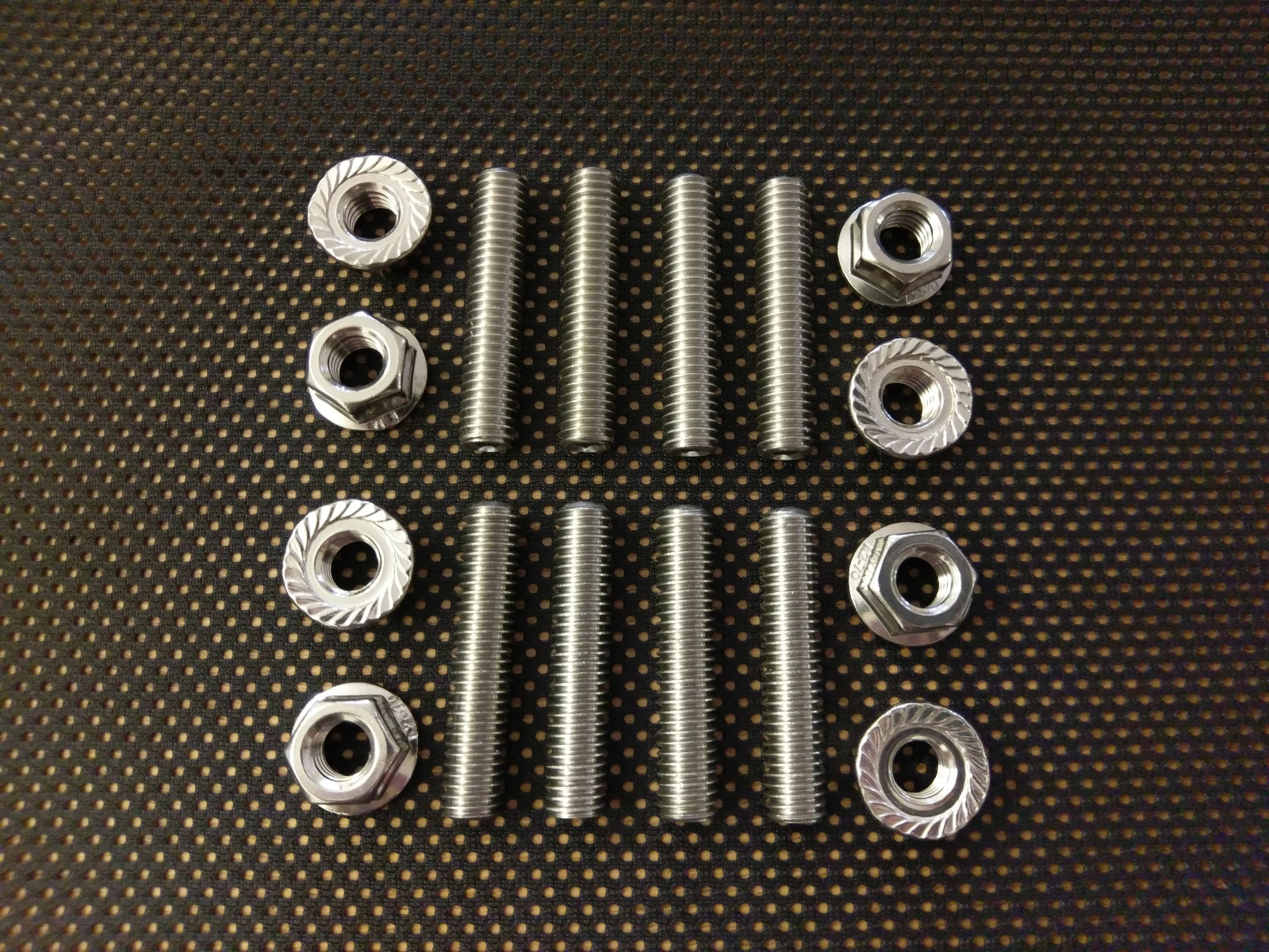 Yamaha XJR1300 XJR1200 stainless steel exhaust studs and flange nuts Yamaha SP