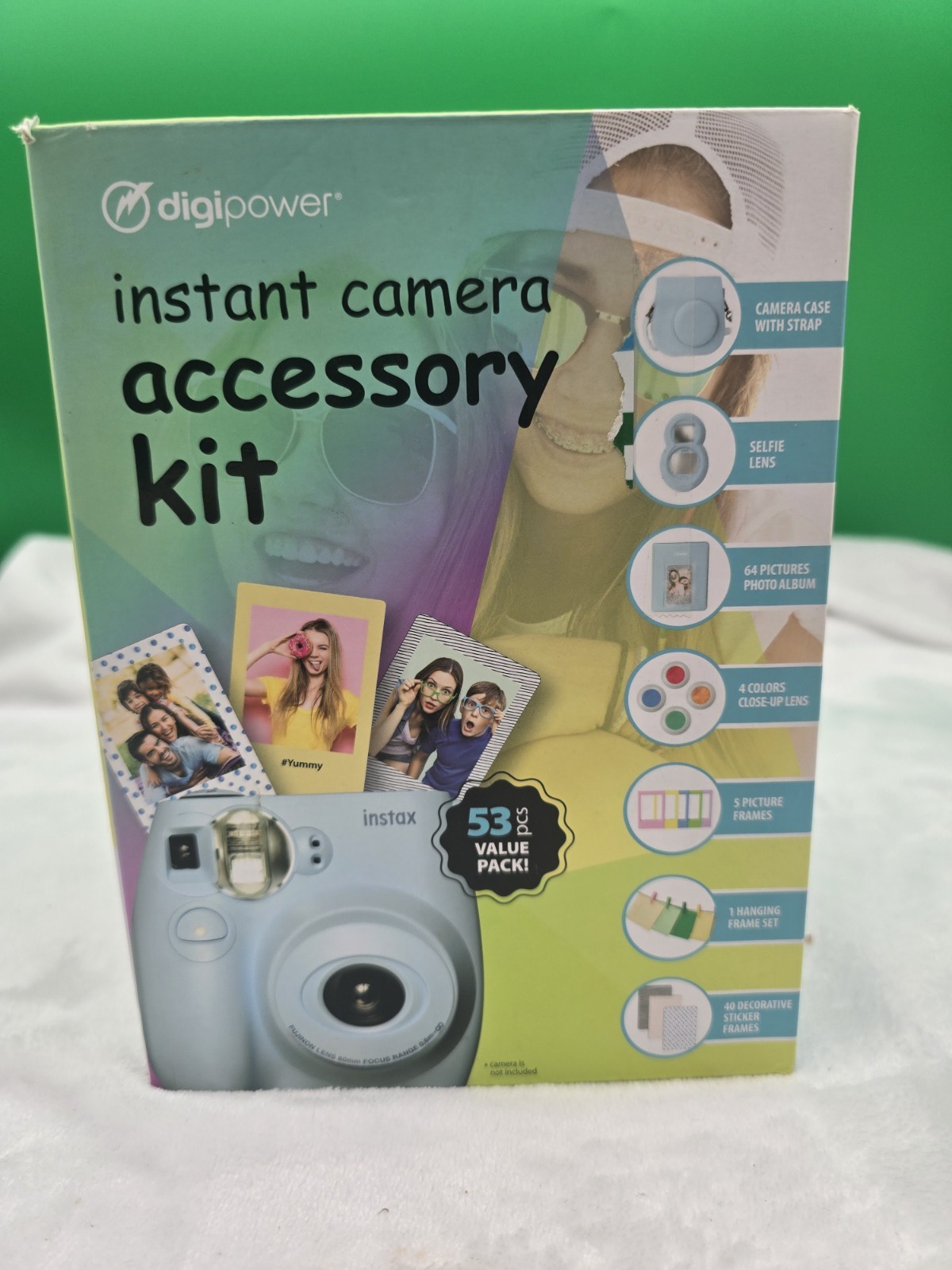 Digipower Instant Camera 53 pcs Accessory Kit Fuji Film Instax