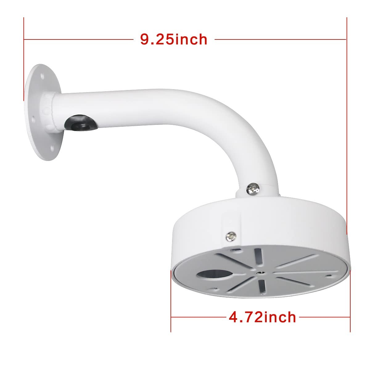 compcctv Security Camera Mount Bracket, Dome Universal White