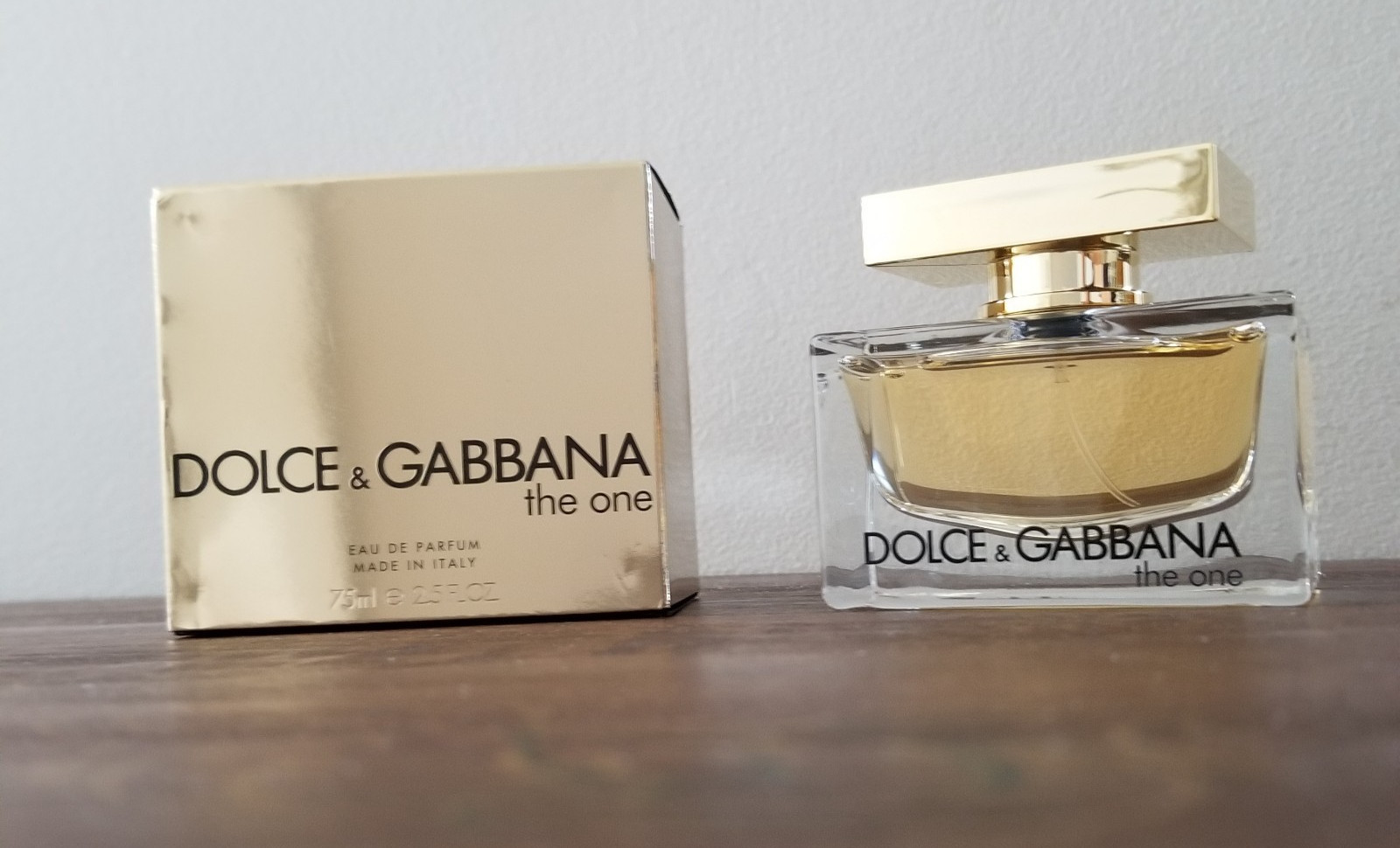D & G THE ONE Dolce & Gabbana Perfume for Women EDP 2.5 oz