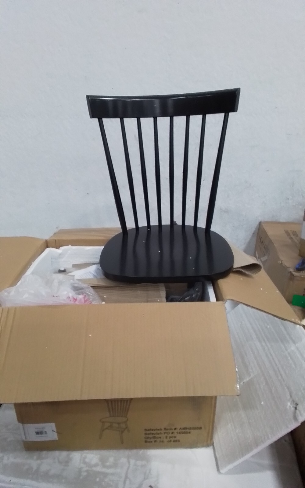 Safavieh PARKER SPINDEL SIDE CHAIR, Reduced Price 2172736107 AMH8500B