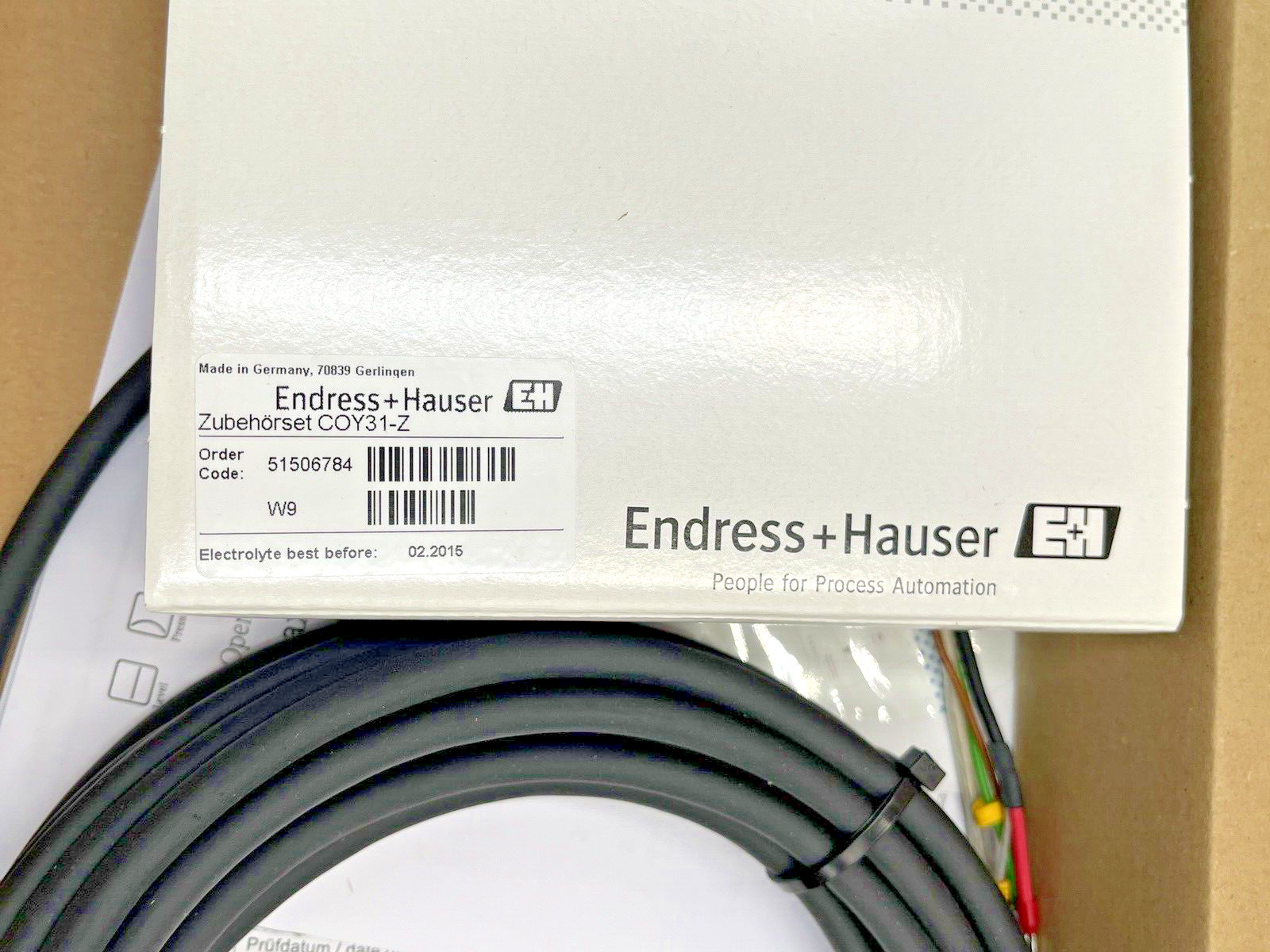 Endress Hauser COS41-2F Sensor COY31-Z