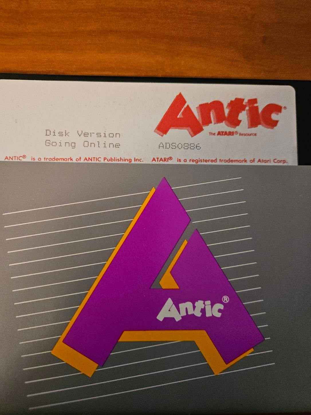 Antic - Disk Version Going Online for Atari