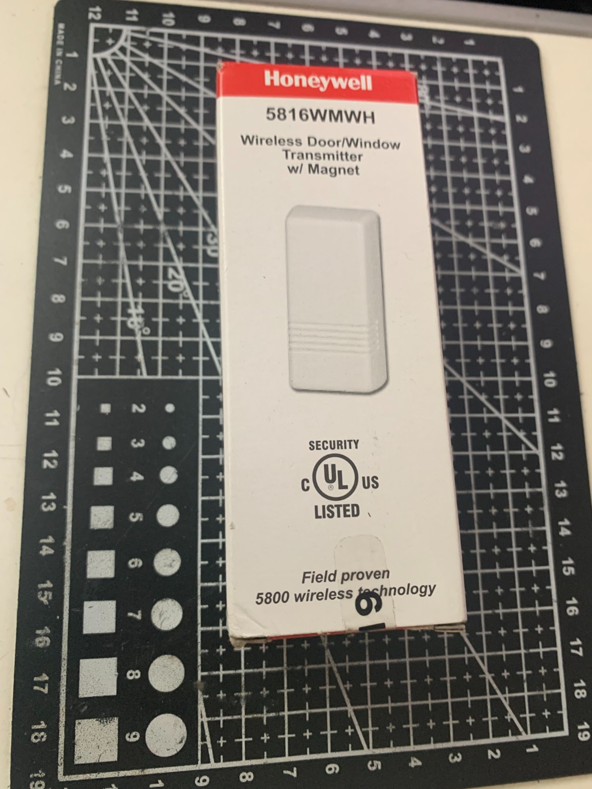 Brand New Honeywell 5816 5816WMWH Wireless Door/Window Transmitter w/ Magnets,