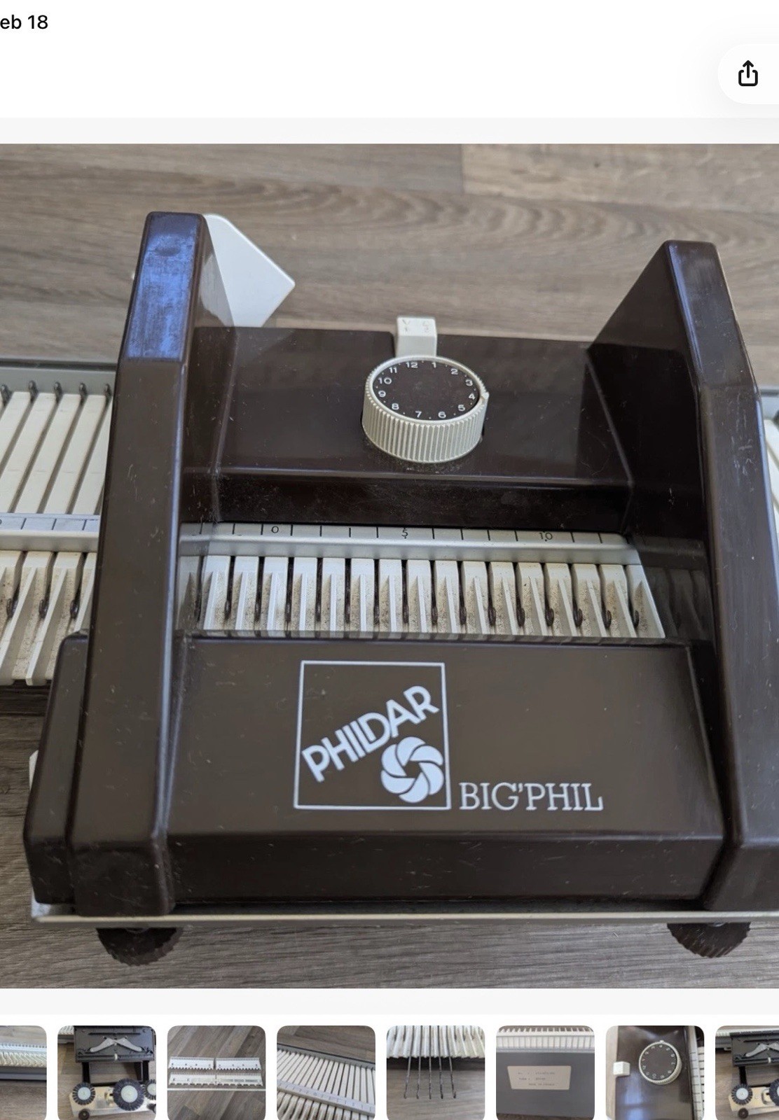 "Big Phil" Knitting Machine MANUAL