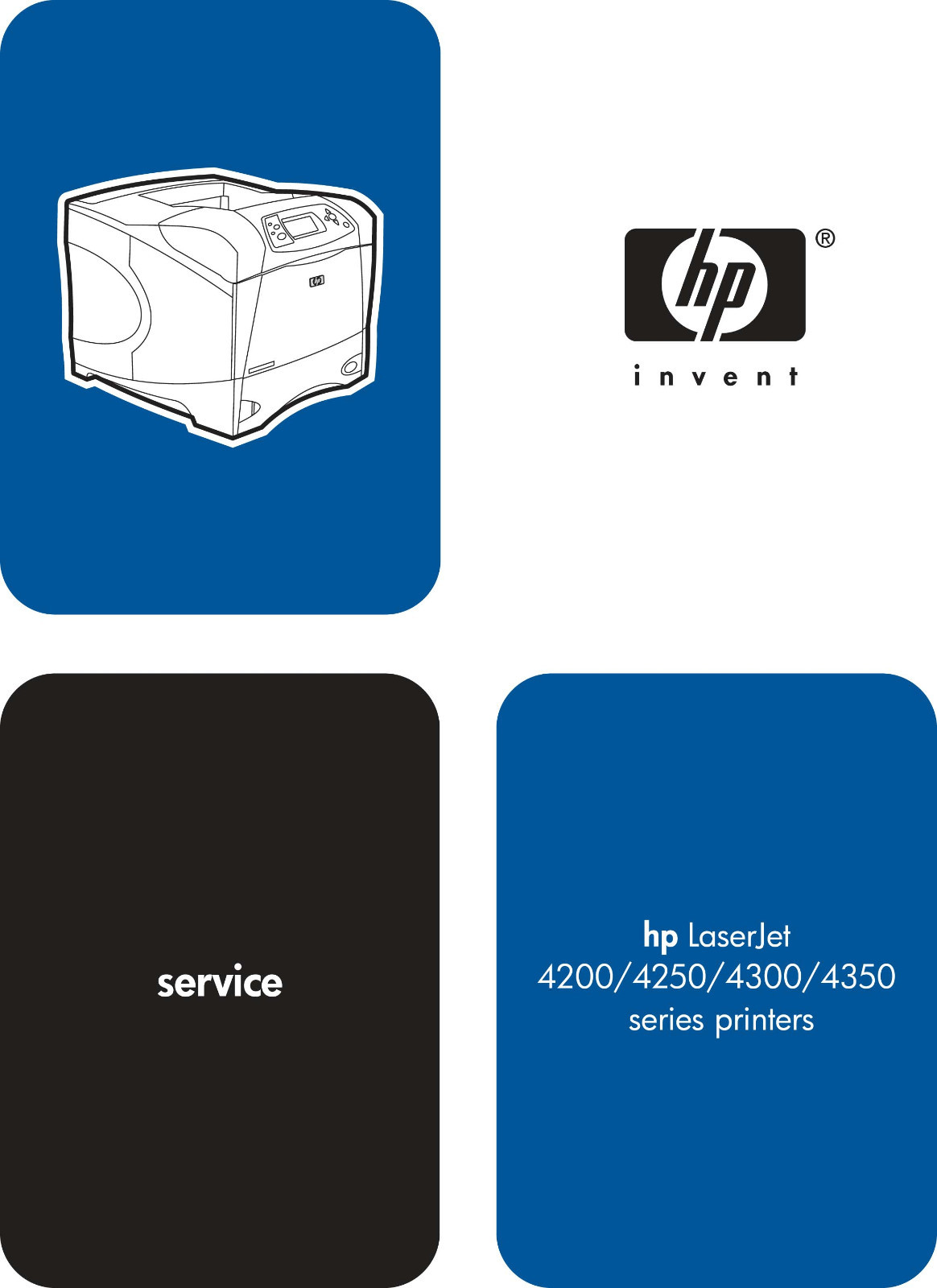 HP LaserJet 4200 / 4250 / 4300 / 4350 Series Service Manual(Parts & Diagrams)
