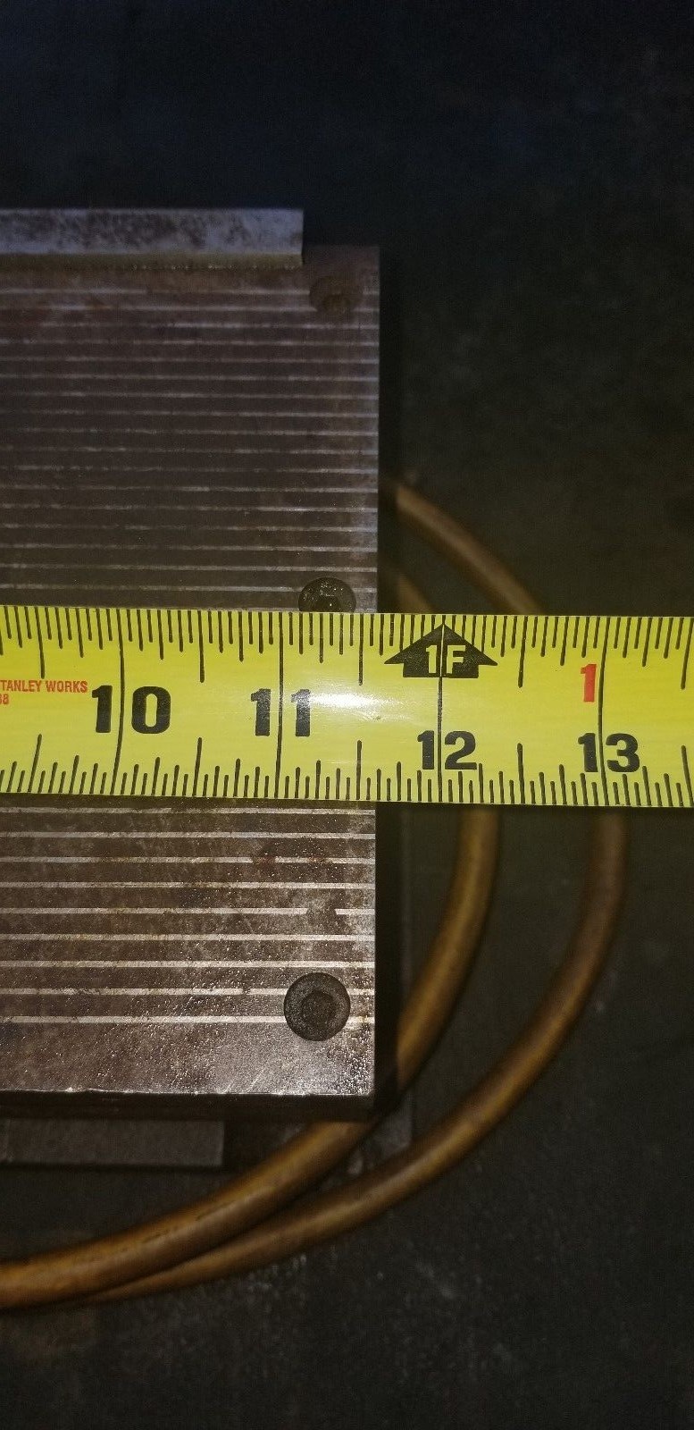 6'' x 12'' Magnetic Chuck w/o Controller, Mounted on Tilting Frame, 110v 1ph
