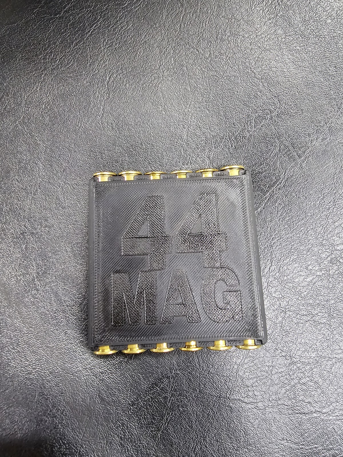 Holder For 44 MAG SHELLS EDC. Holds Twelve Extra 44 Shells In A Compact And...