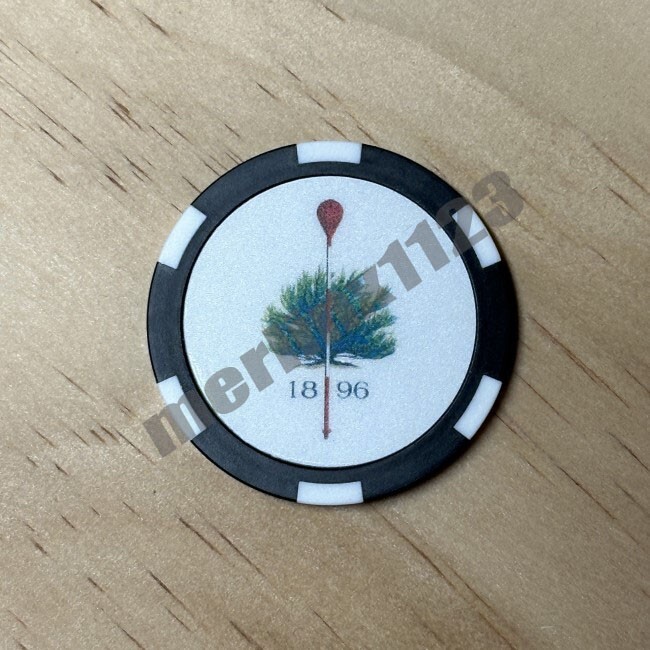 Merion Golf Club - Poker Chip Golf Ball Marker Course