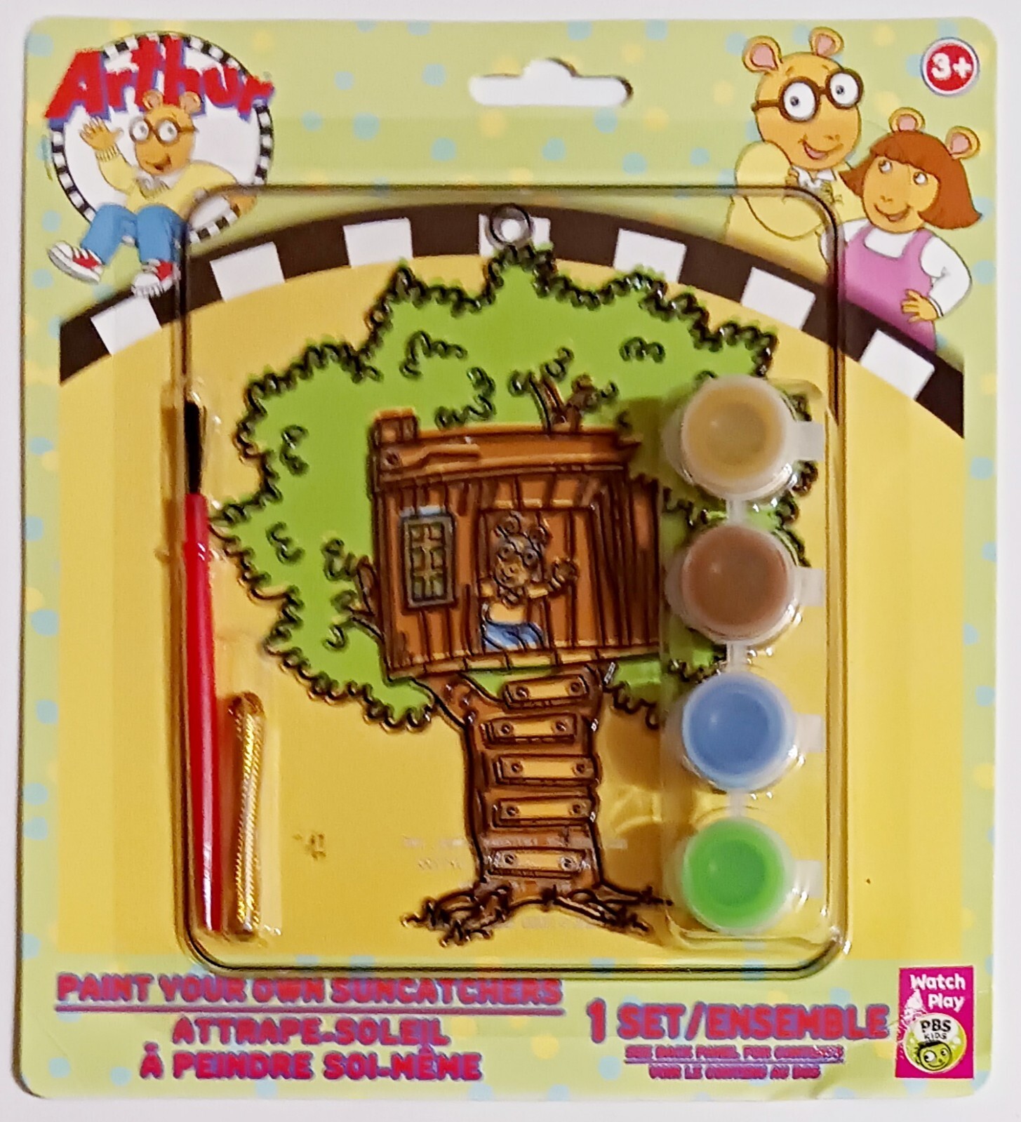 Arthur PBS Kids Paint Your Own Suncatcher NEW