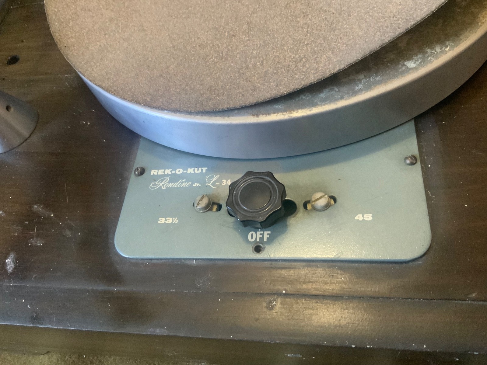 REK O KUT L34H Turntable