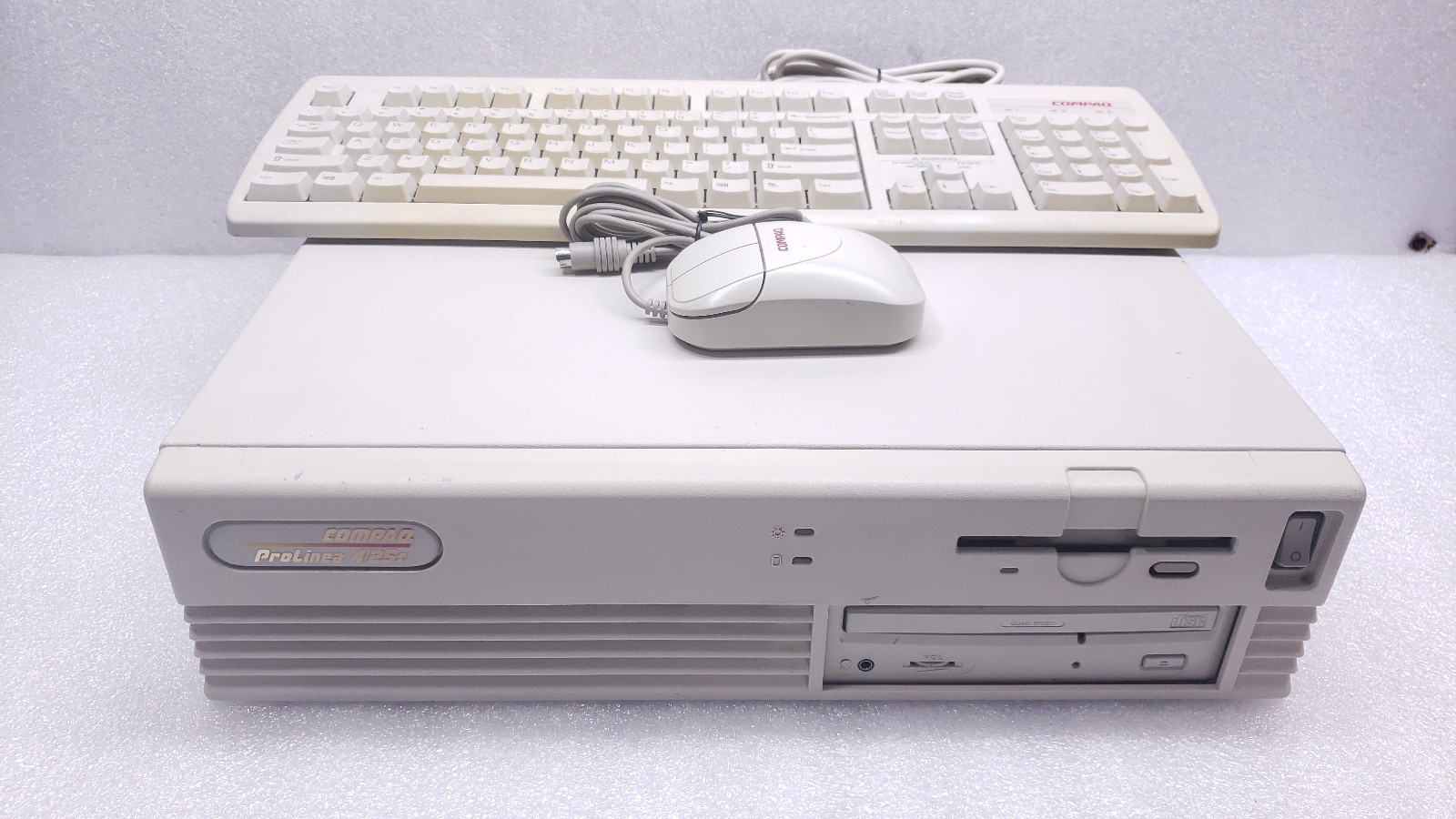 Vintage Compaq ProLinea 4/25s Desktop Computer [READ] #99