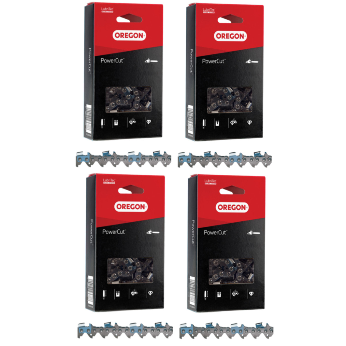 4-PACK 20" Chain for Echo CS-CS-440 CS-4510 CS-501 20LPX078G(4)
