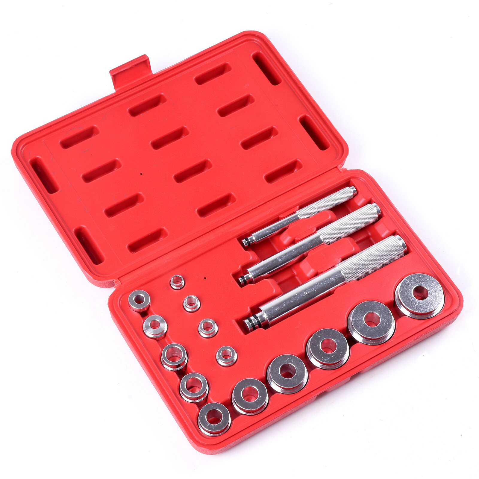 17pcs Auto Bearing Race & Seal Driver Set Wheel Axle Bearings Puller Install