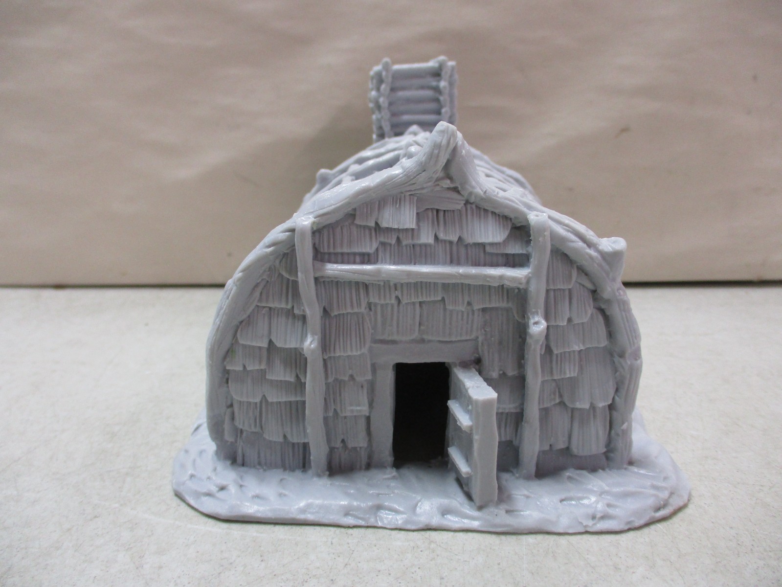 Resin Native American Adobe House for Wargaming