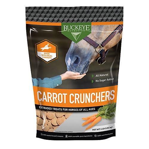 Buckeye Nutrition All Natural No Sugar Added Carrot Crunchers