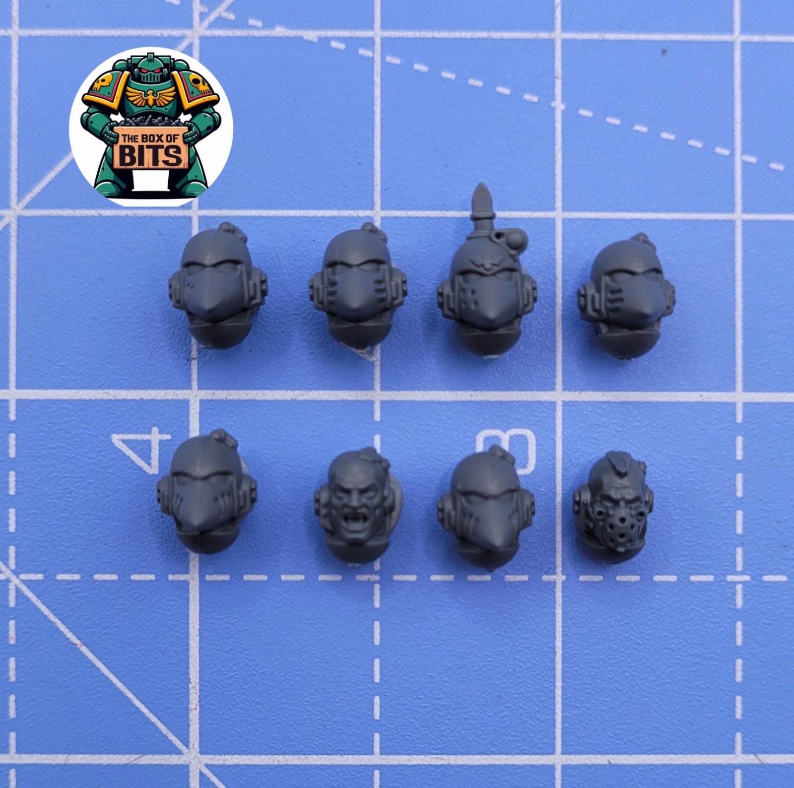 Warhammer 40K Mark 6 MK VI Heads Horus Heresy