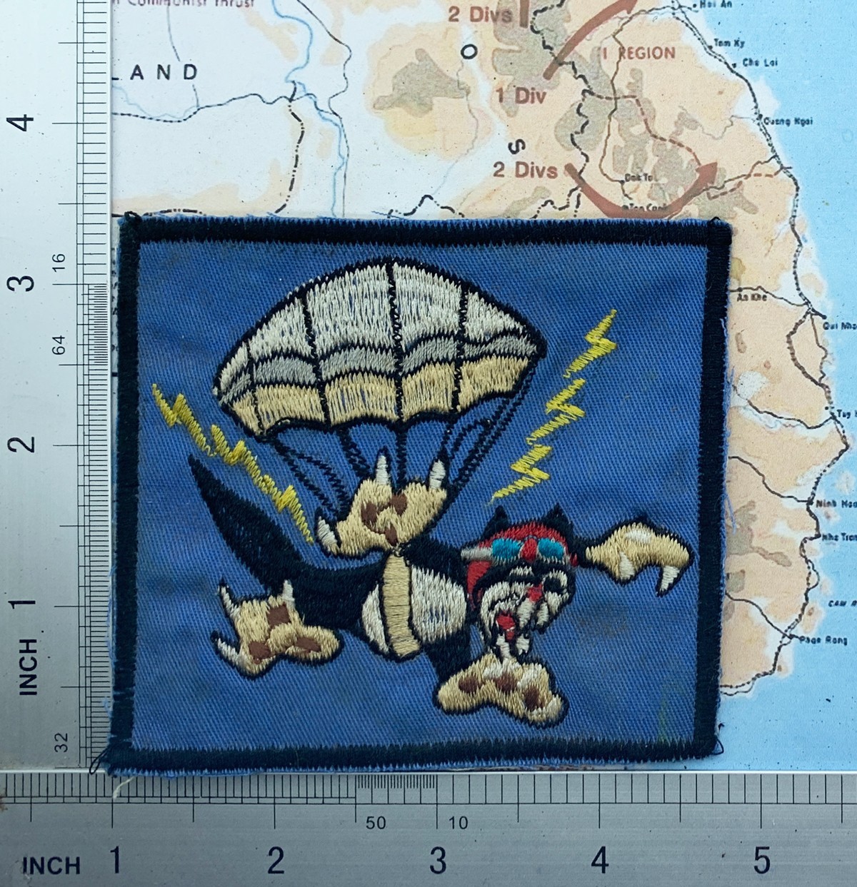 Patch , 503rd P.I.R. 82nd Abn. Division patch , 82nd PIR , 503rd patch , t11-759