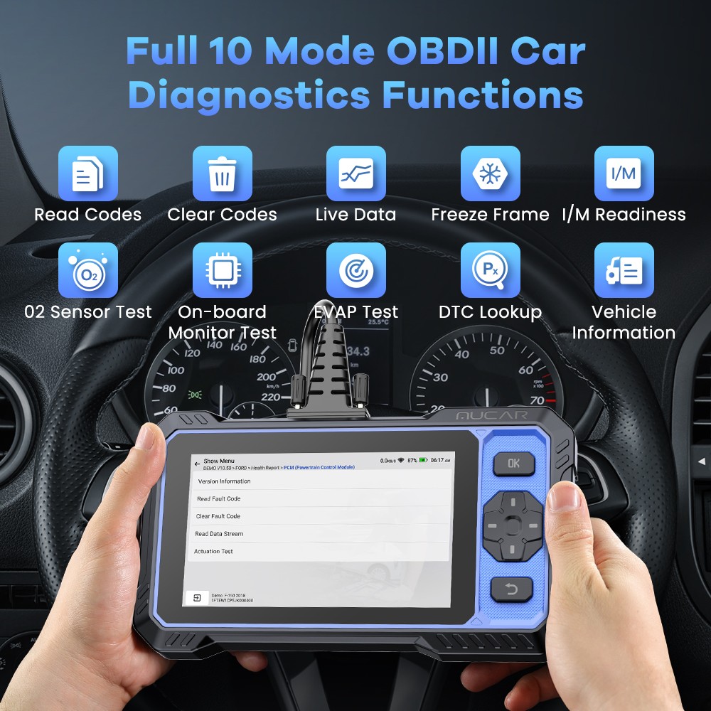 2025 MUCAR 682 Bidirectional All System OBD2 Scanner Diagnostic Tool Code Reader