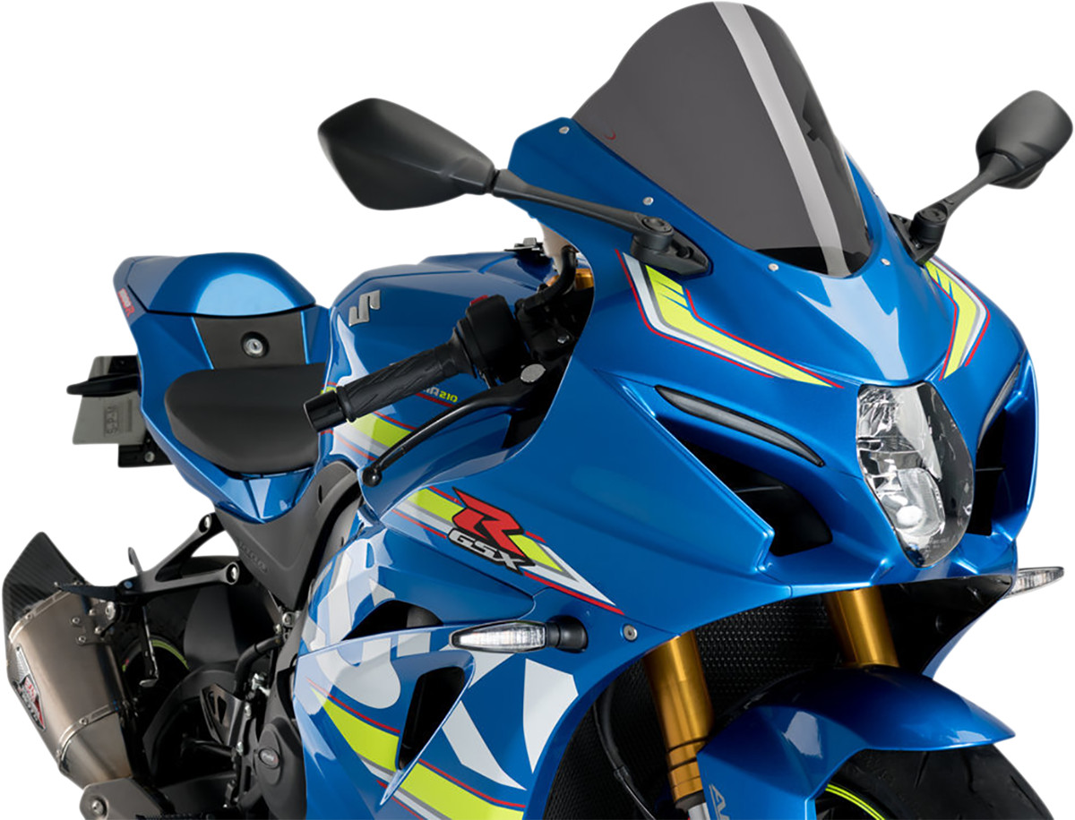 SUZUKI GSXR1000/R 2017-2022 PUIG WINDSCREEN R-RACER DARK SMOKE