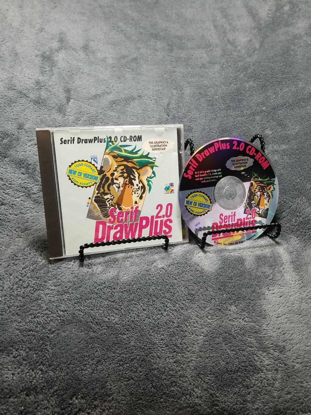 SERIF Draw Plus 2.0 CD-Rom Vintage Windows 95